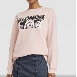 BLONDIE Light Pink Sweatshirt M
